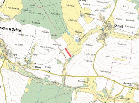 Prodej pozemku, zemědělská půda, 6 253 m²