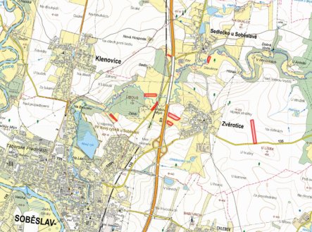 Prodej pozemku, zemědělská půda, 43 682 m²