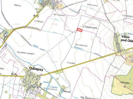 Prodej pozemku, zemědělská půda, 7 161 m²