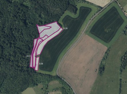 Prodej pozemku, zemědělská půda, 28 333 m²