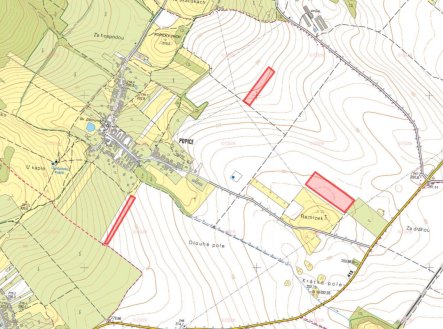 Prodej pozemku, zemědělská půda, 25 300 m²