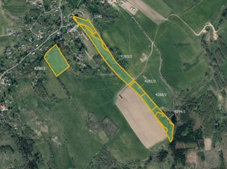 Prodej pozemku, trvalý travní porost, 50 106 m²