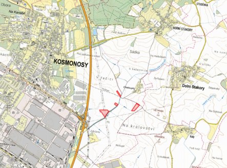 Prodej pozemku, zemědělská půda, 17 353 m²