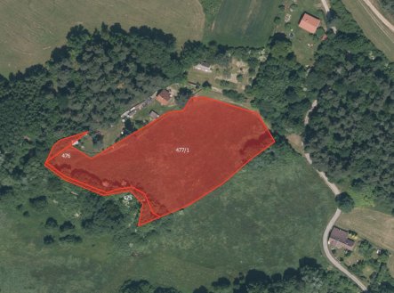 Prodej pozemku, trvalý travní porost, 8 897 m²