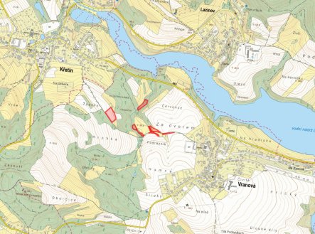 Prodej pozemku, zemědělská půda, 14 672 m²