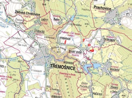 Prodej pozemku, trvalý travní porost, 26 390 m²