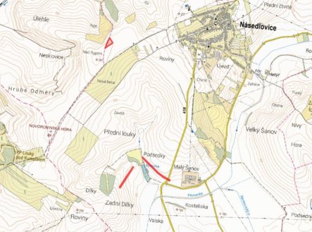 Prodej pozemku, zemědělská půda, 11 062 m²