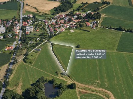 Prodej pozemku pro bydlení, 6 654 m²