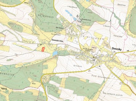 Prodej pozemku, trvalý travní porost, 2 076 m²
