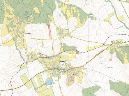Prodej pozemku, zemědělská půda, 13 275 m²
