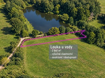 Prodej pozemku, trvalý travní porost, 2 841 m²