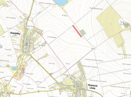 Prodej pozemku, zemědělská půda, 5 963 m²