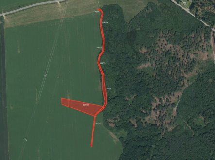 Prodej pozemku, zemědělská půda, 49 441 m²