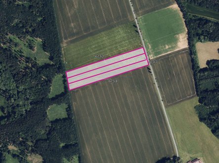 Prodej pozemku, zemědělská půda, 28 800 m²