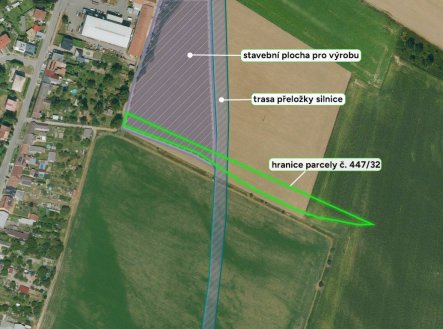 Prodej pozemku pro komerční výstavbu, 1 127 m²