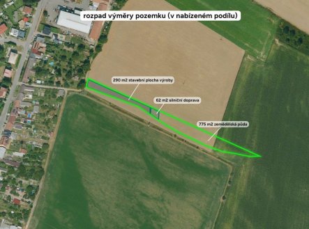 Prodej pozemku pro komerční výstavbu, 1 127 m²