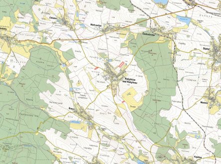 Prodej pozemku, zemědělská půda, 25 097 m²