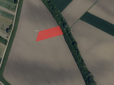 Prodej pozemku, zemědělská půda, 7 125 m²