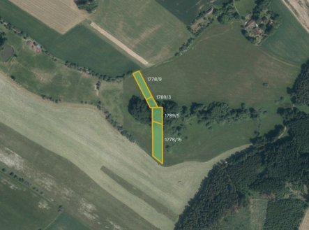 Prodej pozemku, zemědělská půda, 37 858 m²