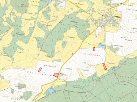 Prodej pozemku, zemědělská půda, 15 074 m²