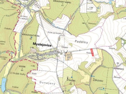 Prodej pozemku, zemědělská půda, 5 212 m²