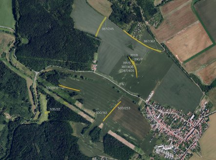 Prodej pozemku, zemědělská půda, 6 012 m²