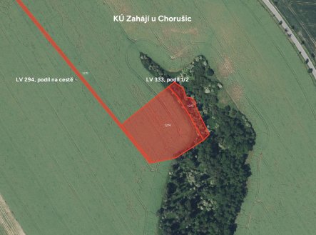 Prodej pozemku, zemědělská půda, 17 218 m²