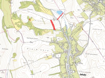 Prodej pozemku, zemědělská půda, 7 416 m²