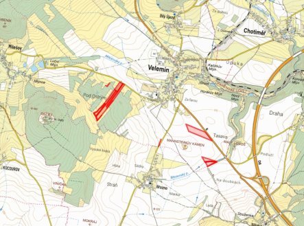 Prodej pozemku, zemědělská půda, 52 259 m²