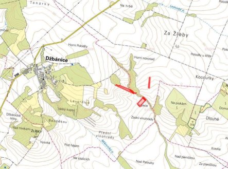 Prodej pozemku, zemědělská půda, 6 896 m²