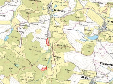 Prodej pozemku, zemědělská půda, 7 564 m²