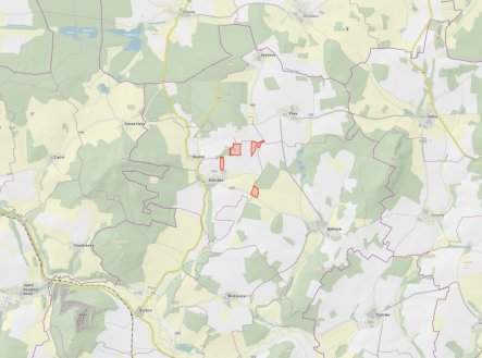 Prodej pozemku, zemědělská půda, 43 900 m²