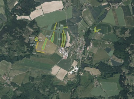 Prodej pozemku, zemědělská půda, 50 884 m²