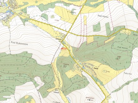 Prodej pozemku, trvalý travní porost, 1 775 m²