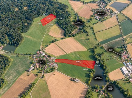 Prodej pozemku, zemědělská půda, 40 830 m²