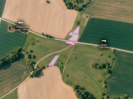 Prodej pozemku, trvalý travní porost, 3 606 m²