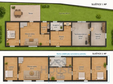 Prodej domu/vily, 206 m²