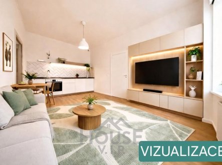 Prodej bytu, 2+kk, 47 m²