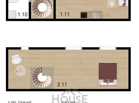 Prodej bytu, 2+kk, 65 m²