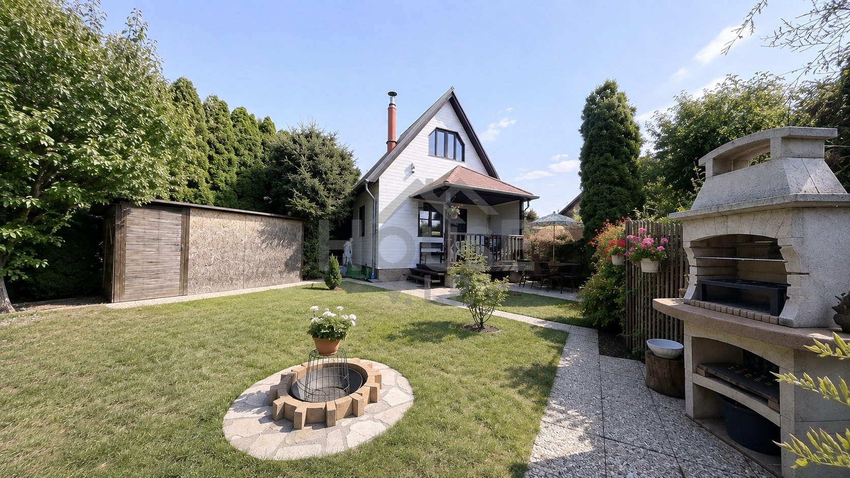 Zahradní chata 50 m² na vlastním pozemku 332 m², Kněževes u Prahy