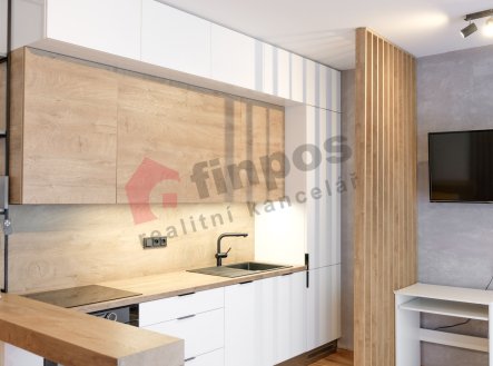 Pronájem bytu, 1+kk, 34 m²