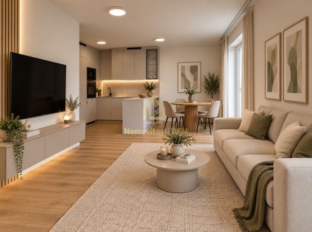 Pronájem bytu, 2+kk, 50 m²