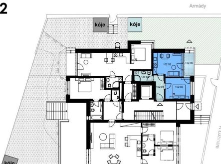 Prodej bytu, 2+kk, 40 m²