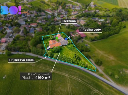 Prodej pozemku pro bydlení, 4 910 m²