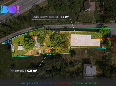 Prodej pozemku pro bydlení, 1 021 m²