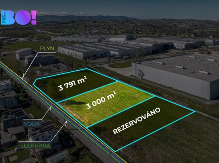 Prodej pozemku pro komerční výstavbu, 3 000 m²