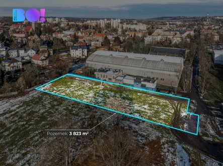 Prodej pozemku pro komerční výstavbu, 3 823 m²