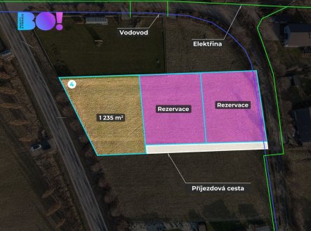 Prodej pozemku pro bydlení, 1 235 m²