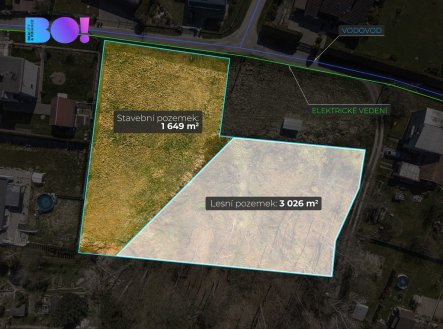 Prodej pozemku pro bydlení, 1 649 m²