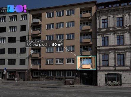 Prodej bytu, 2+1, 80 m²